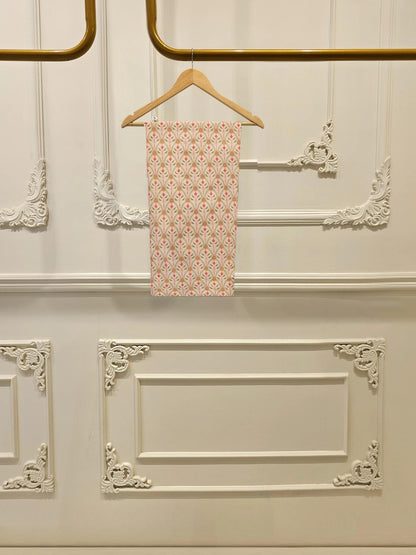 AGHANOOR PURE EMBROIDERED LAWN SHIRT, PANT & SILK DUPATTA