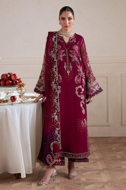 NUREH AMAYA LUXURY EMBROIDERED CHIFFON 3 PIECE-FESTIVE COLLECTION