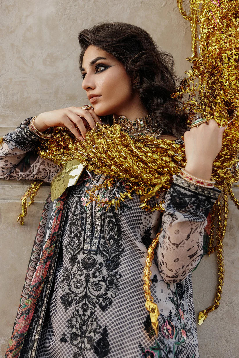 CHARIZMA LUXURY CHIFFON 3 PIECE