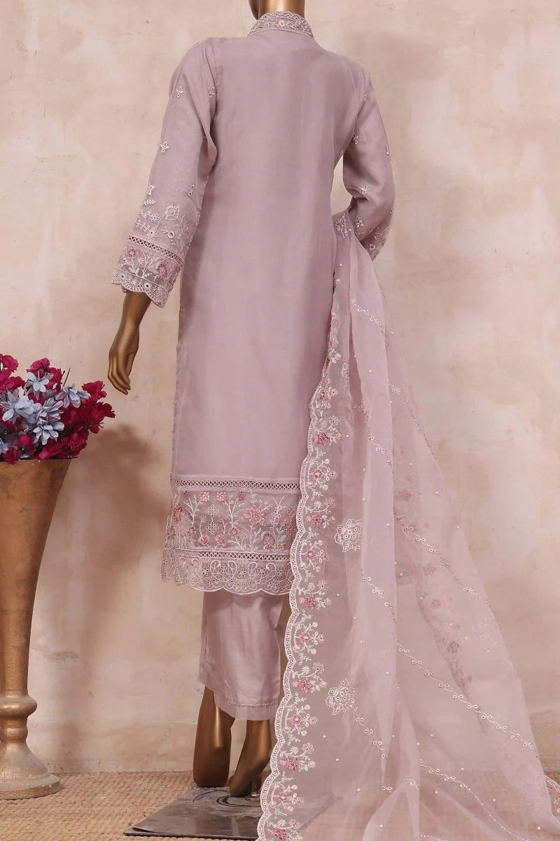 Sadabahar Embroidered Organza 2 Piece Suit