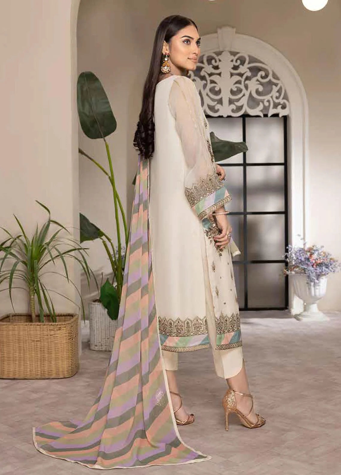 Charizma Premium Chiffon 3 Piece CPC-05