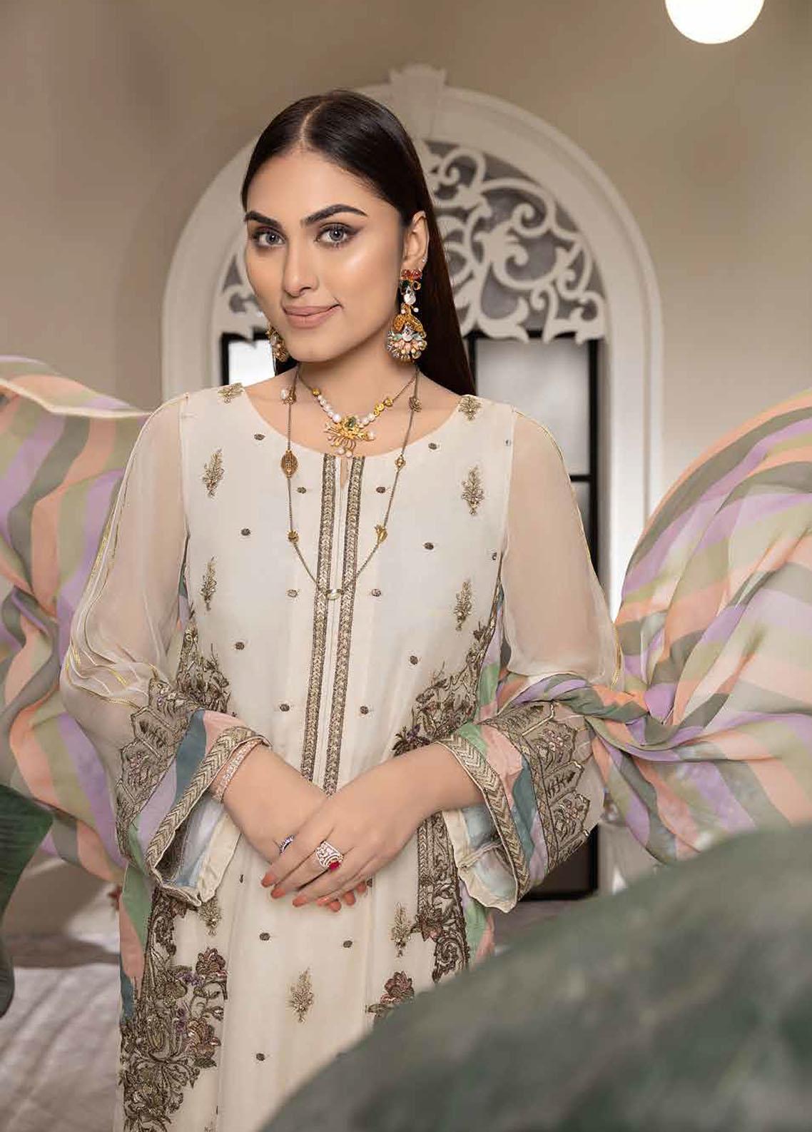 Charizma Premium Chiffon 3 Piece CPC-05