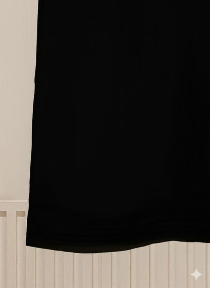 AGHANOOR PURE CHIFFON EMBROIDERED SHIRT AND SILK PANT