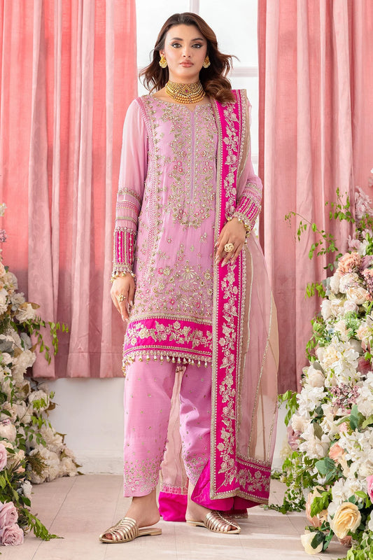 CHARIZMA LUXURY EMBROIDERED CHIFFON 3 PIECE