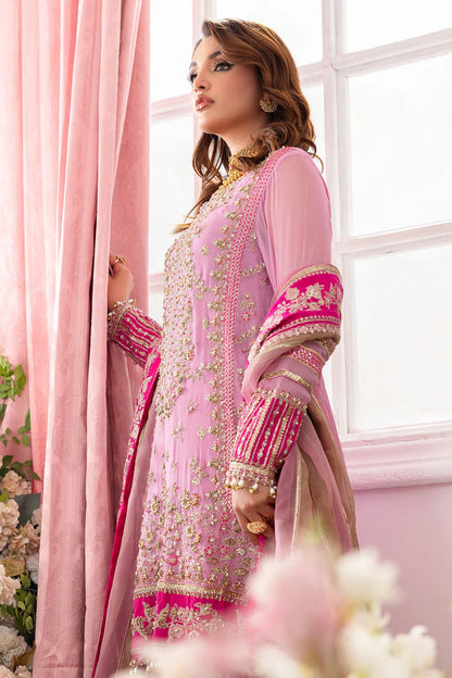 CHARIZMA LUXURY EMBROIDERED CHIFFON 3 PIECE